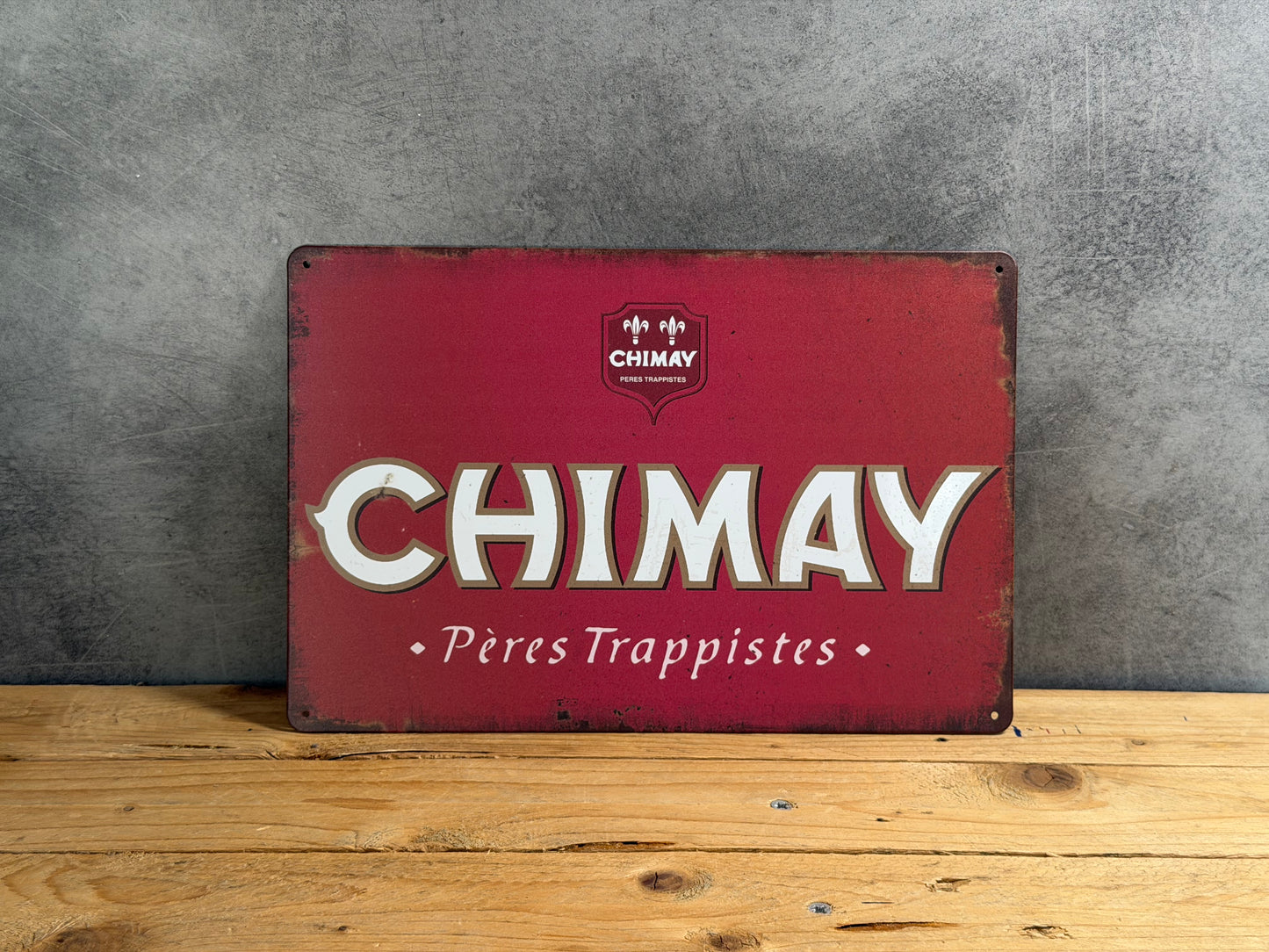 Plaque métal Chimay 531