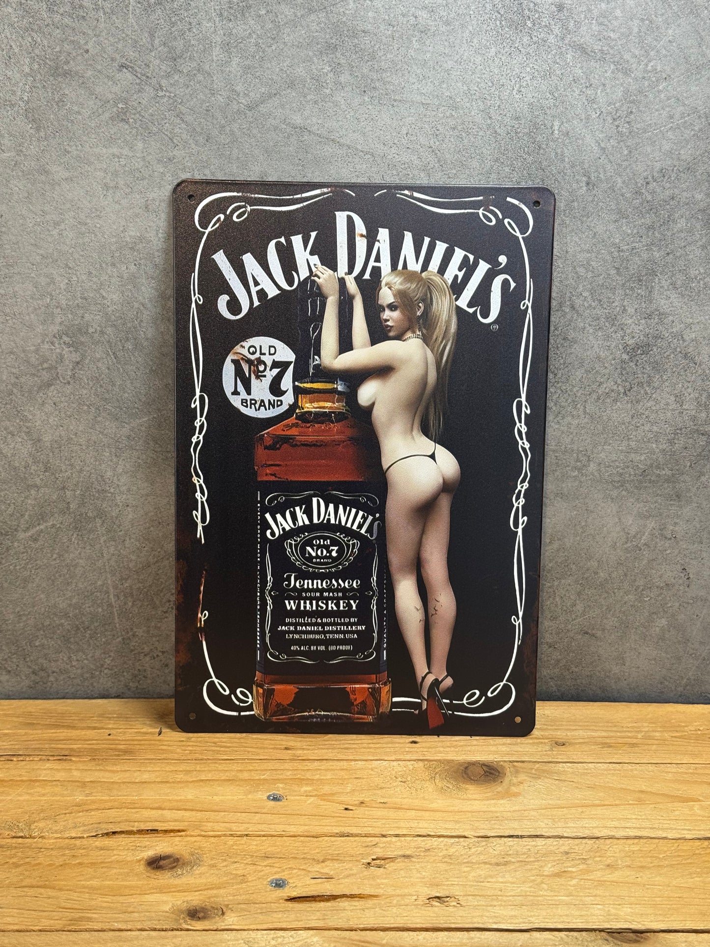 Plaque métal Jack Daniel’s 103