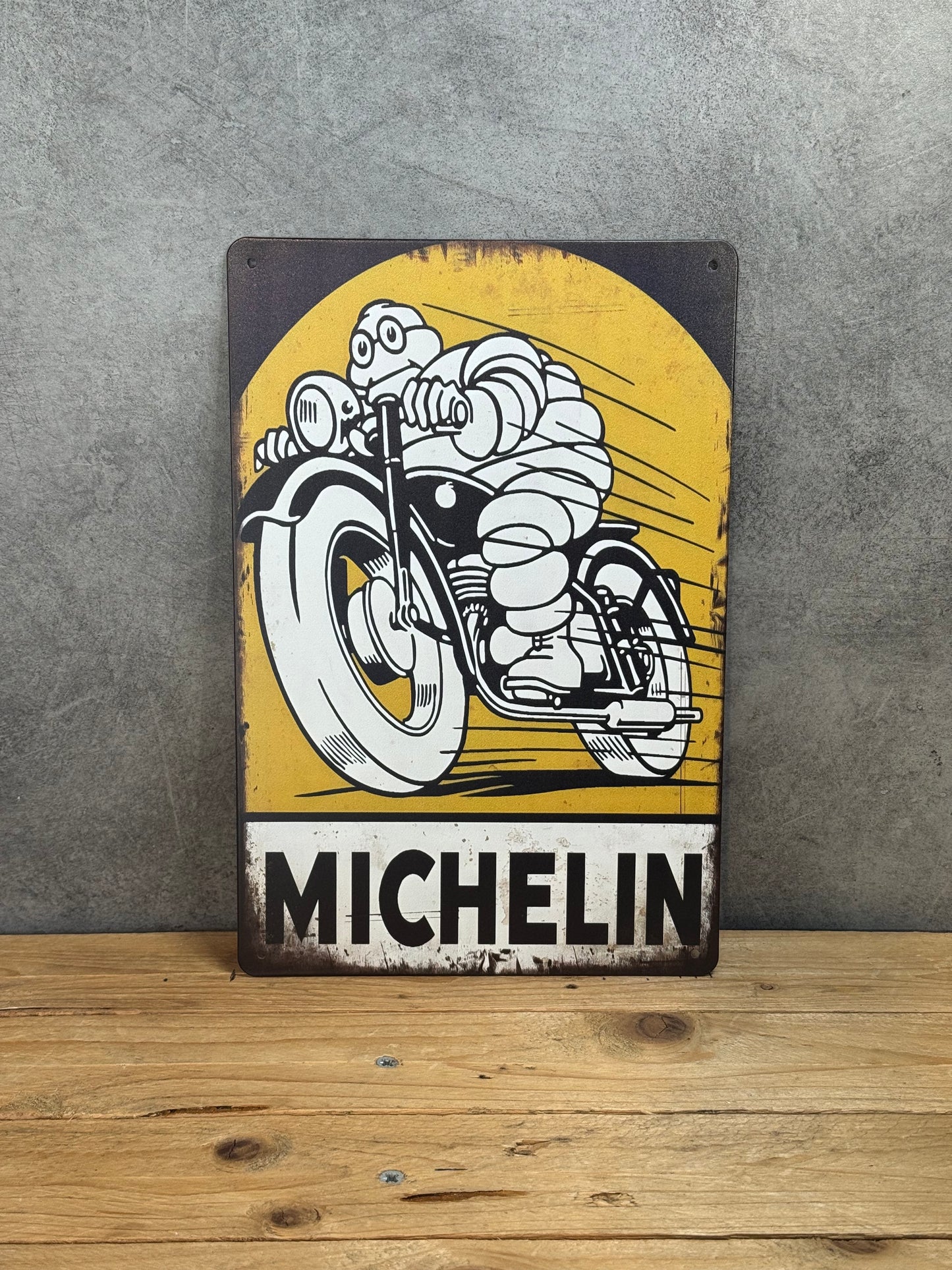 Plaque métal Michelin 484
