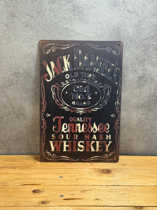 Plaque métal Jack Daniel’s 524