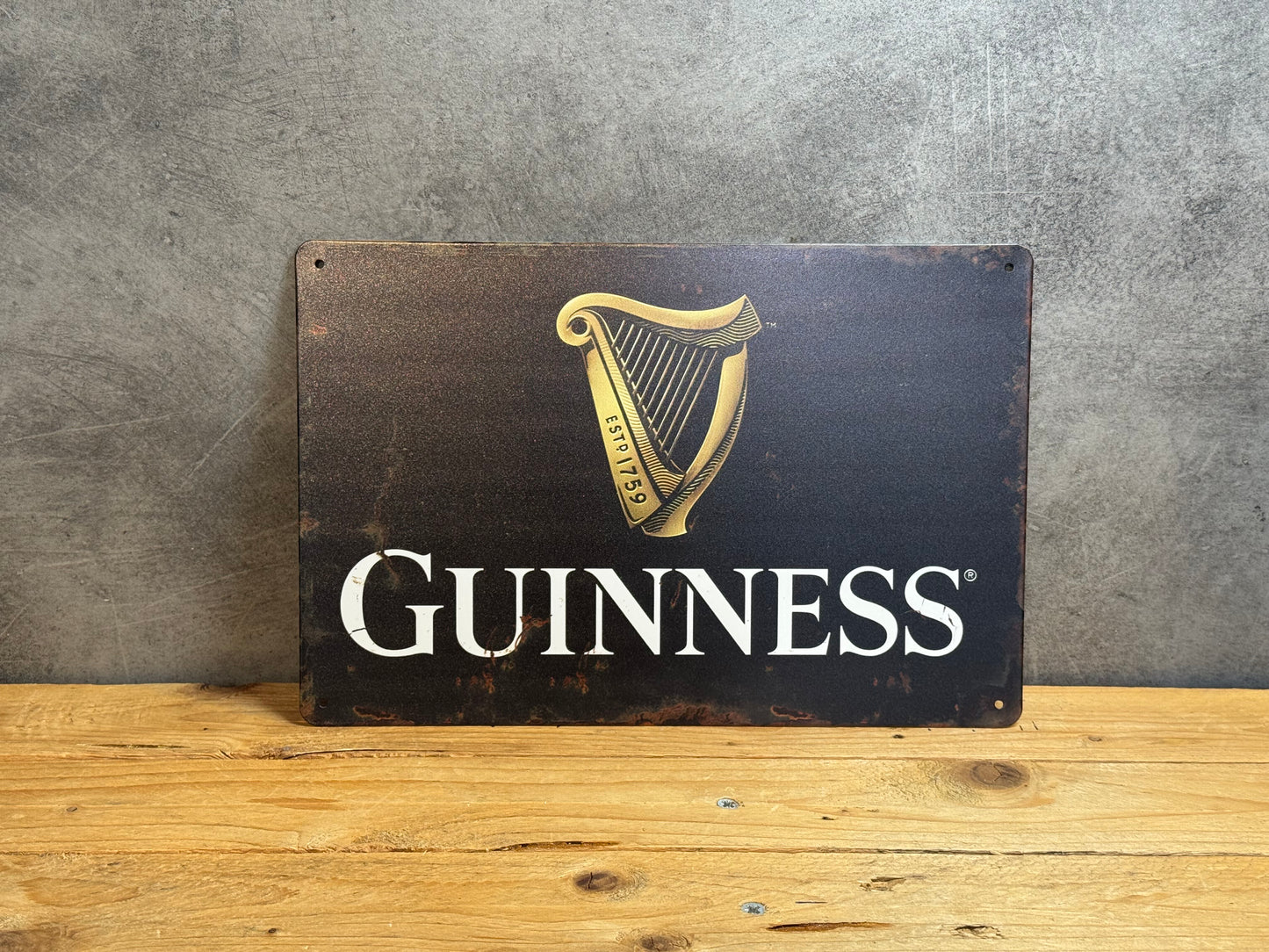Plaque métal Guinness 940