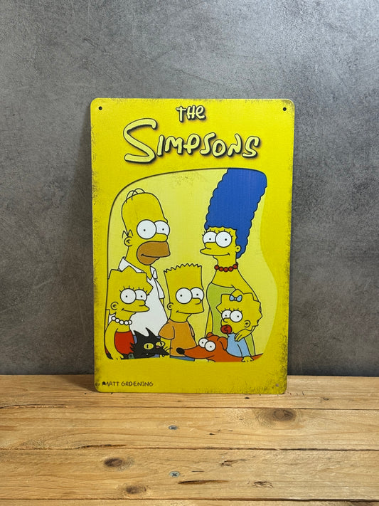 Plaque métal Simpson 506