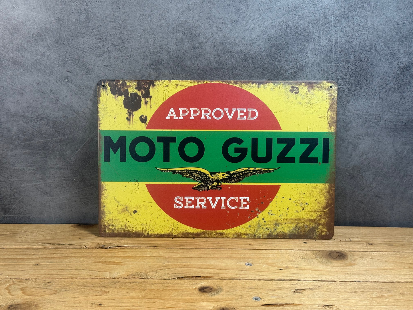Plaque métal Moto Guzzi 548