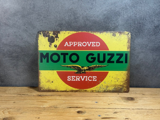 Plaque métal Moto Guzzi 548