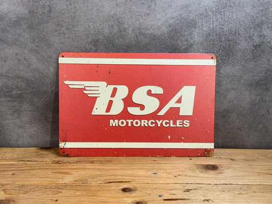 Plaque métal BSA 705