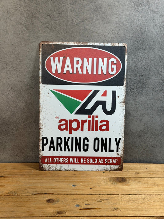 Plaque métal Aprilia 9617