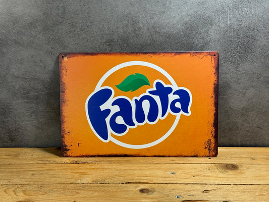 Plaque métal Fanta 696
