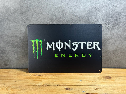 Plaque métal Monster 957
