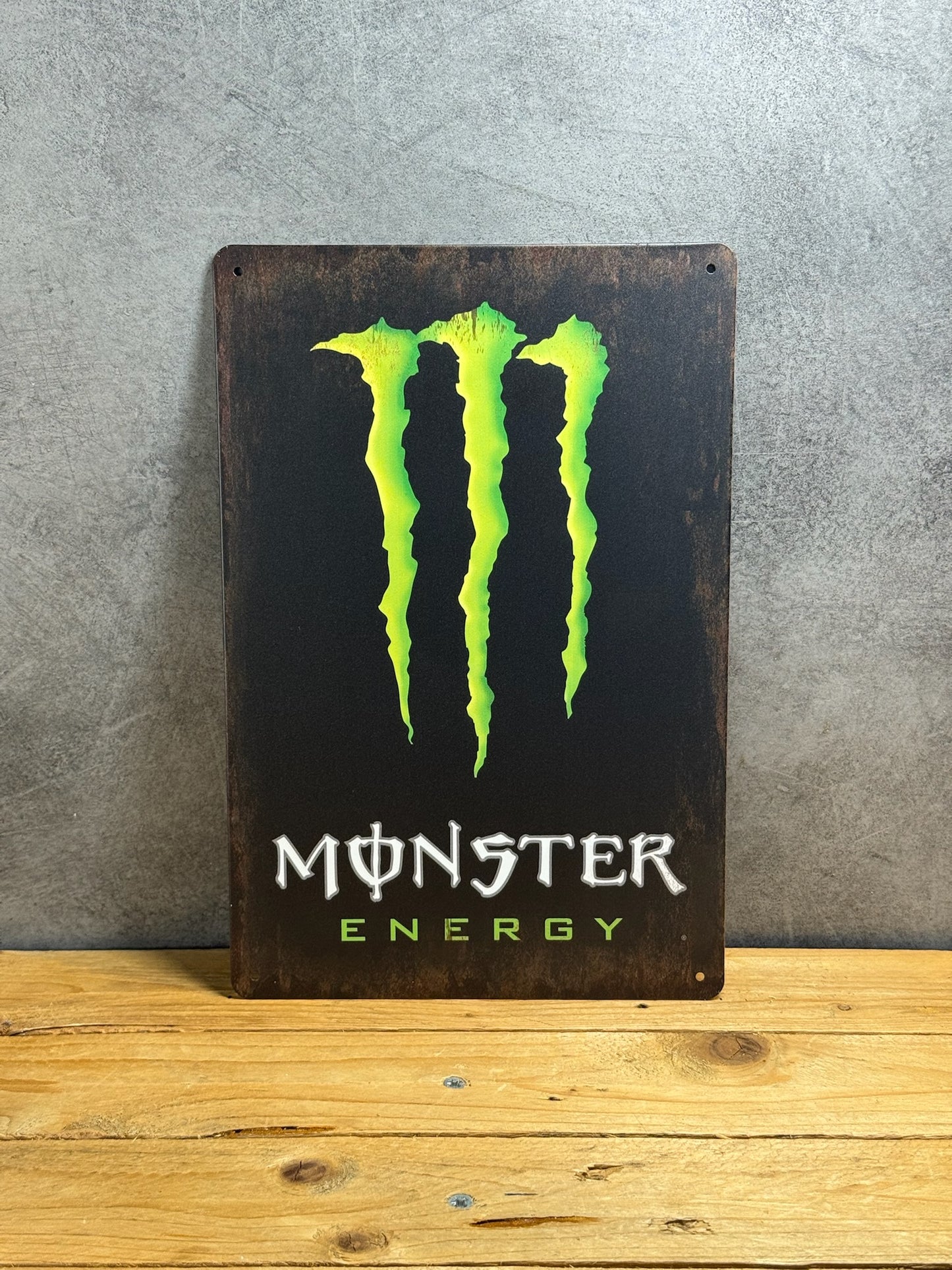 Plaque métal Monster 358