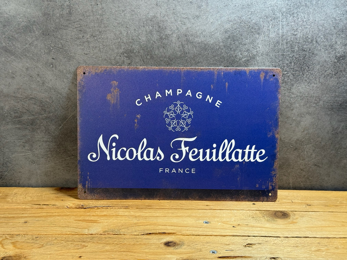 Plaque métal Nicolas Feuillatte 204