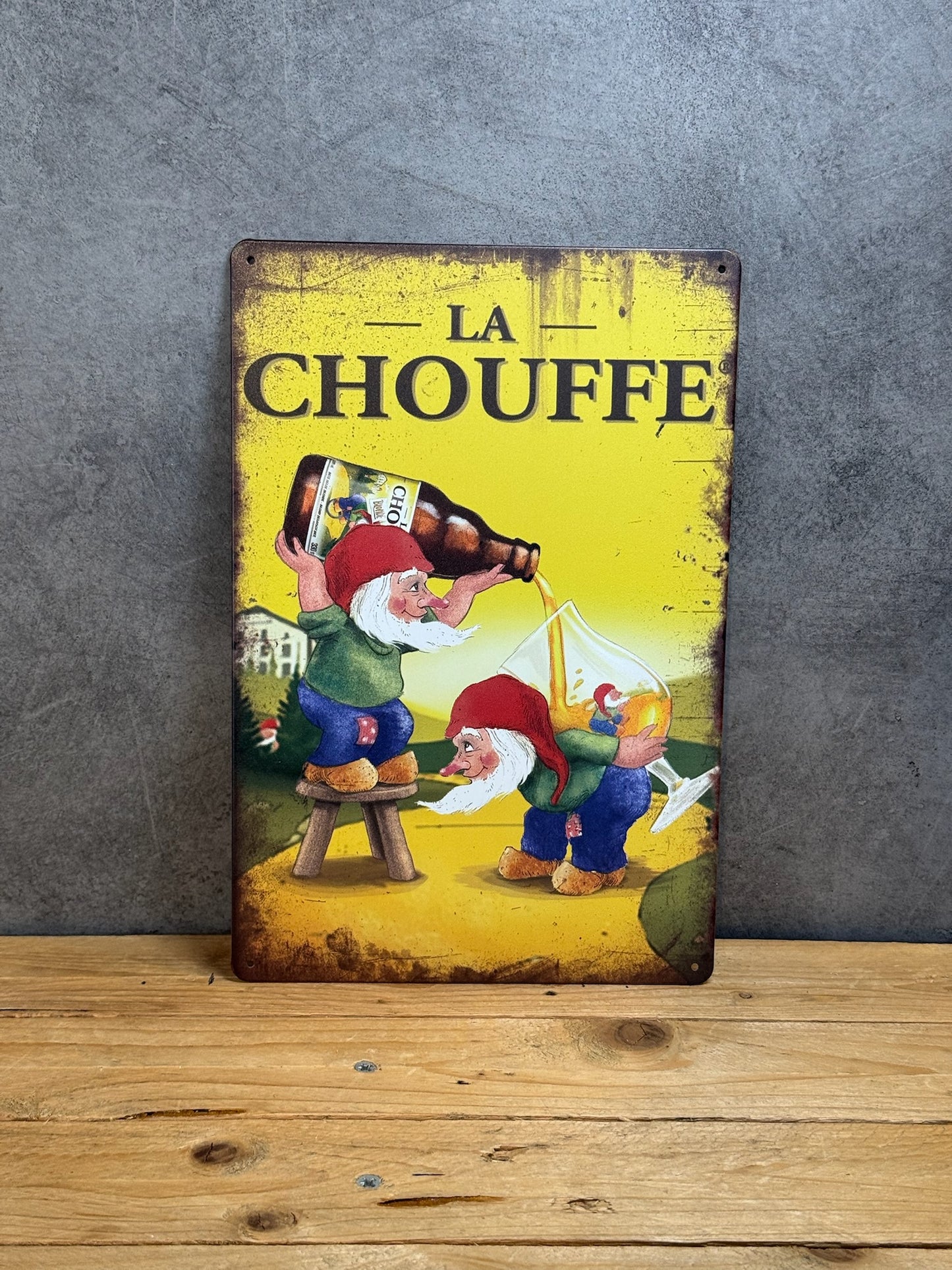 Plaque métal Chouffe 053