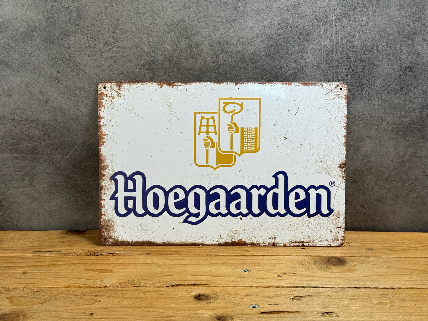 Plaque métal Hoegaarden 688