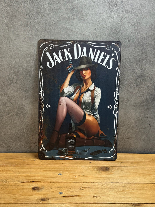 Plaque métal Jack Daniels 107