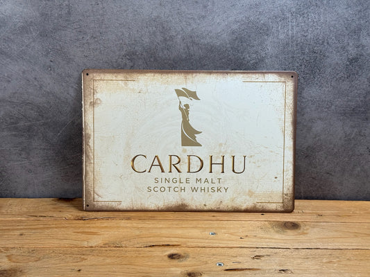 Plaque métal Cardhu 605