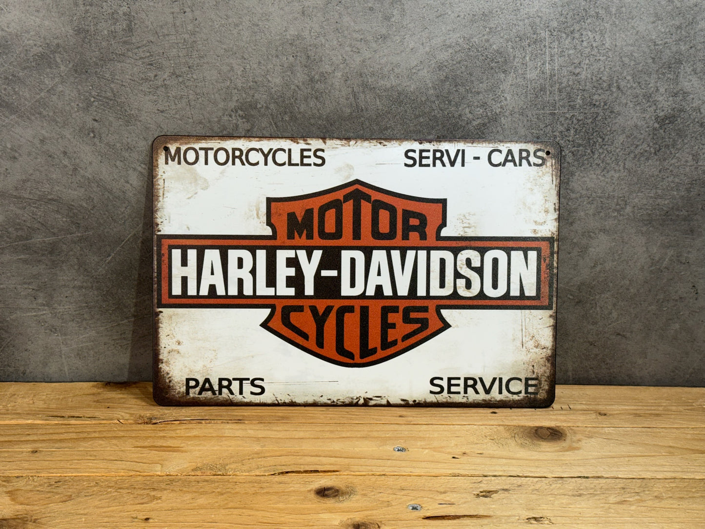 Plaque métal Harley 385