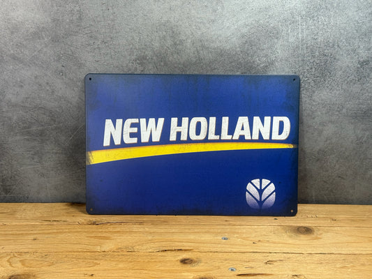 Plaque métal New Holland 829