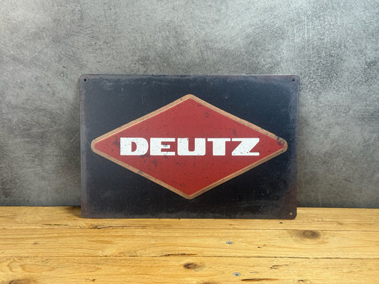Plaque métal Deutz 839